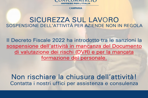 Disposizioni in materia di salute e sicurezza nei luoghi di lavoro