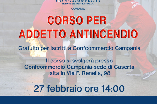 CORSO DI FORMAZIONE PER ADDETTO ANTINCENDIO CASERTA