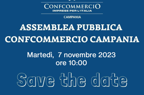 ASSEMBLEA PUBBLICA DI CONFCOMMERCIO CAMPANIA