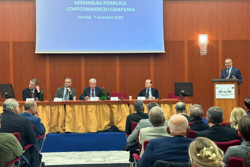 ASSEMBLEA PUBBLICA CONFCOMMERCIO CAMPANIA: “SERVIZI E TERZIARIO MOTORI DELL’ECONOMIA REGIONALE”