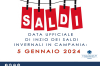 SALDI INVERNALI 𝟮𝟬𝟮𝟰: DAL 𝟱 GENNAIO AL 𝟱 MARZO