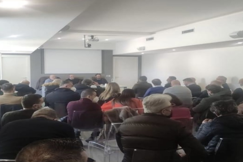 Stamattina presso la confcommercio di Salerno partecipata  riunione delle Imprese di trasporto Fai/Confcommercio sul caro energia
