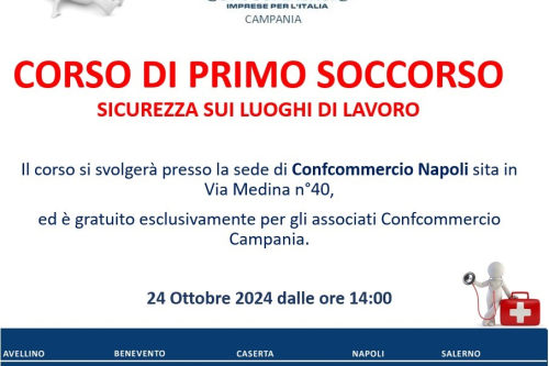 CORSO DI FORMAZIONE PER ADDETTO PRIMO SOCCORSO