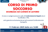 CORSO DI FORMAZIONE PER ADDETTO PRIMO SOCCORSO