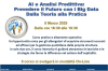 CORSO: AI ed analisi predittiva dei dati: come prevedere il futuro tramite l’analisi dei Big Data