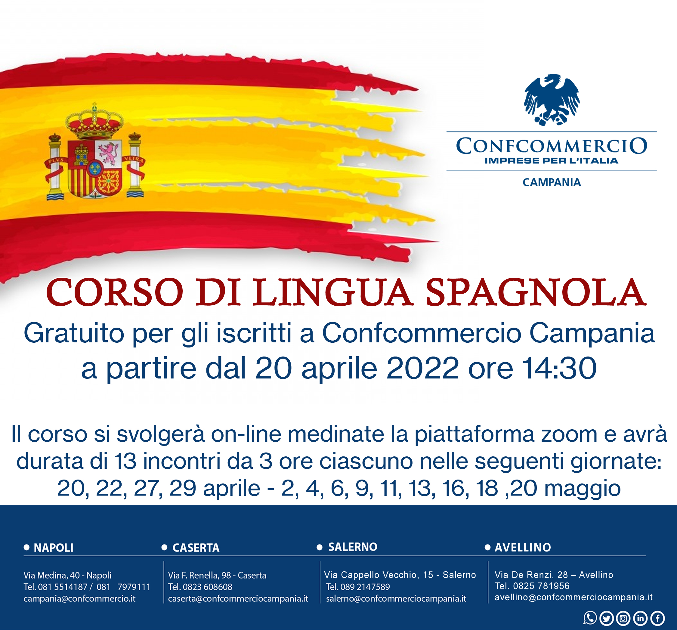 CORSO DI LINGUA SPAGNOLA