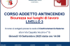 CORSO DI FORMAZIONE PER ADDETTO ANTINCENDIO – SALERNO
