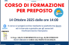SICUREZZA SUL LAVORO: CORSO PER PREPOSTO