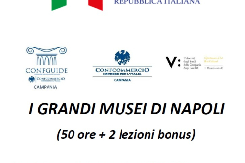 CORSO 𝗱𝗶 𝗮𝗴𝗴𝗶𝗼𝗿𝗻𝗮𝗺𝗲𝗻𝘁𝗼 𝗽𝗿𝗼𝗳𝗲𝘀𝘀𝗶𝗼𝗻𝗮𝗹𝗲 𝗽𝗲𝗿 G𝘂𝗶𝗱𝗲 T𝘂𝗿𝗶𝘀𝘁𝗶𝗰𝗵𝗲: I GRANDI MUSEI DI NAPOLI