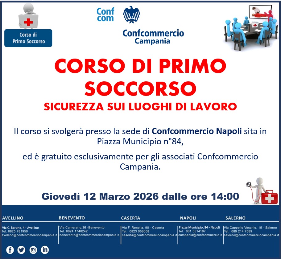 CORSO DI FORMAZIONE PER ADDETTO PRIMO SOCCORSO