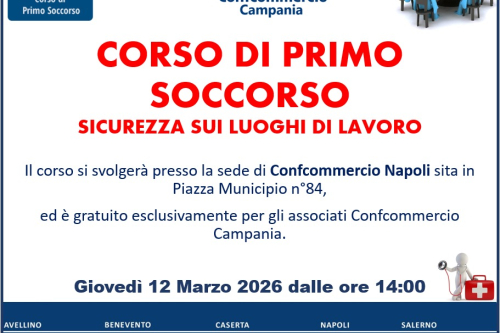 CORSO DI FORMAZIONE PER ADDETTO PRIMO SOCCORSO