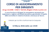 SICUREZZA SUL LAVORO – CORSO DI AGGIORNAMENTO PER DIRIGENTI
