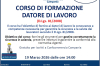 SICUREZZA SUL LAVORO – CORSO DI FORMAZIONE PER DATORI DI LAVORO