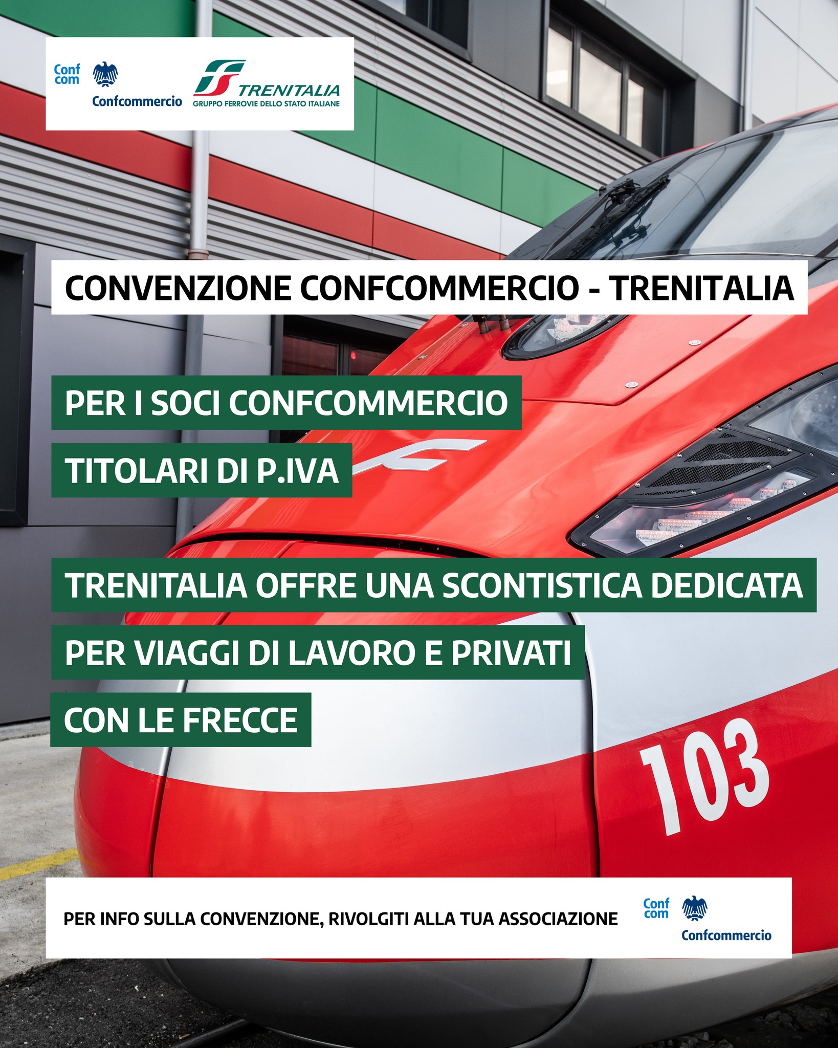 CONVENZIONE TRENITALIA-CONFCOMMERCIO