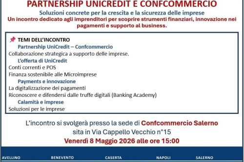 PARTNERSHIP UNICREDIT & CONFCOMMERCIO