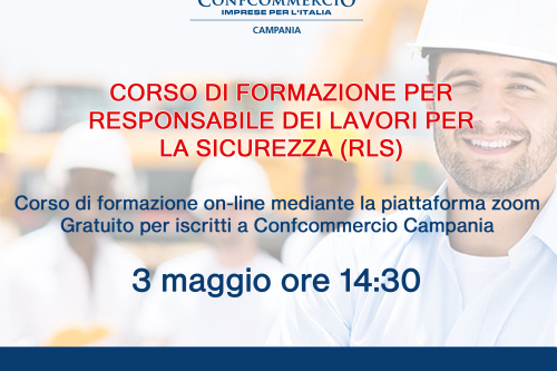 SICUREZZA SUL LAVORO: CORSO DI FORMAZIONE PER RESPONSABILE DEI LAVORATORI