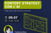 N𝐮𝐨𝐯𝐨 𝐰𝐞𝐛𝐢𝐧𝐚𝐫 “C𝐨𝐧𝐭𝐞𝐧𝐭 S𝐭𝐫𝐚𝐭𝐞𝐠𝐲 𝐜𝐨𝐧 𝐥’AI”