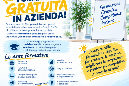📣 FORMAZIONE GRATUITA IN AZIENDA